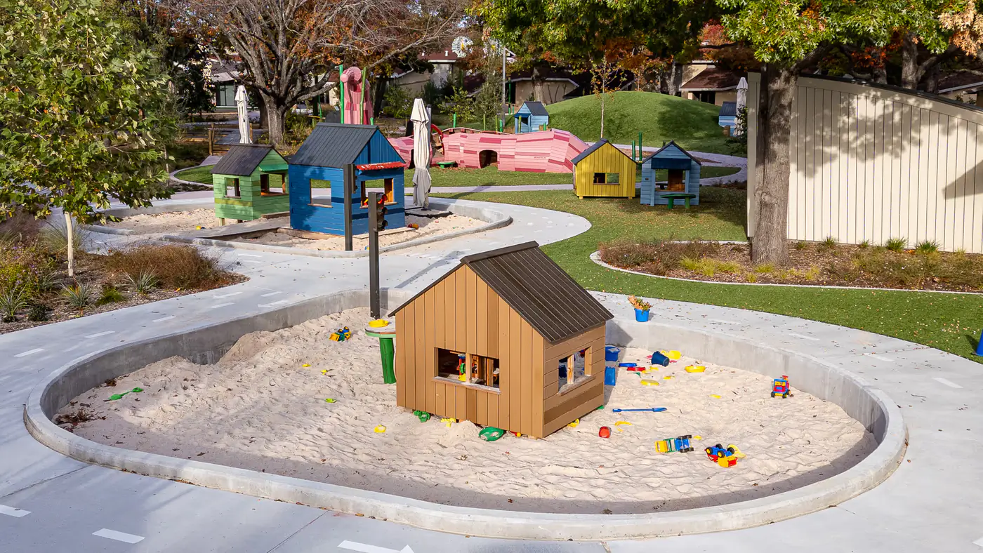 Aerial context documentation sample for completed playground environment