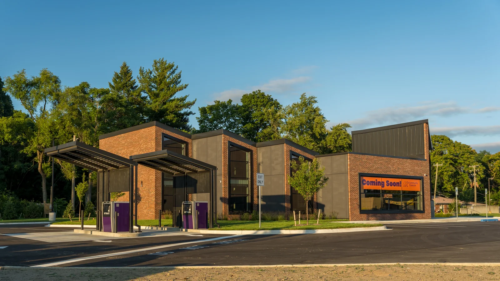 Completion documentation sample highlighting finished building details
